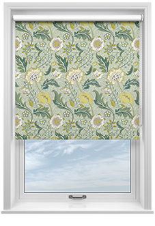 Folklore, Breeze Green - Twist&Fit Roller Blind